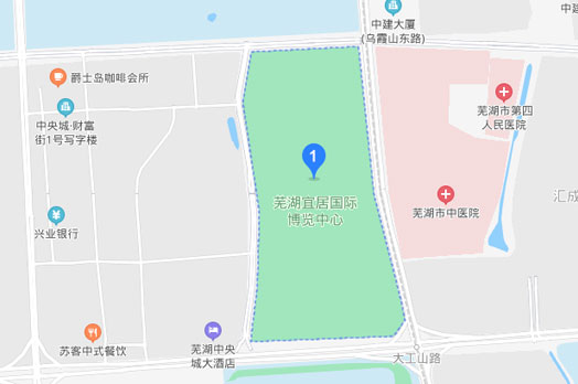 芜湖家博会展馆宜居国际博览中心地图